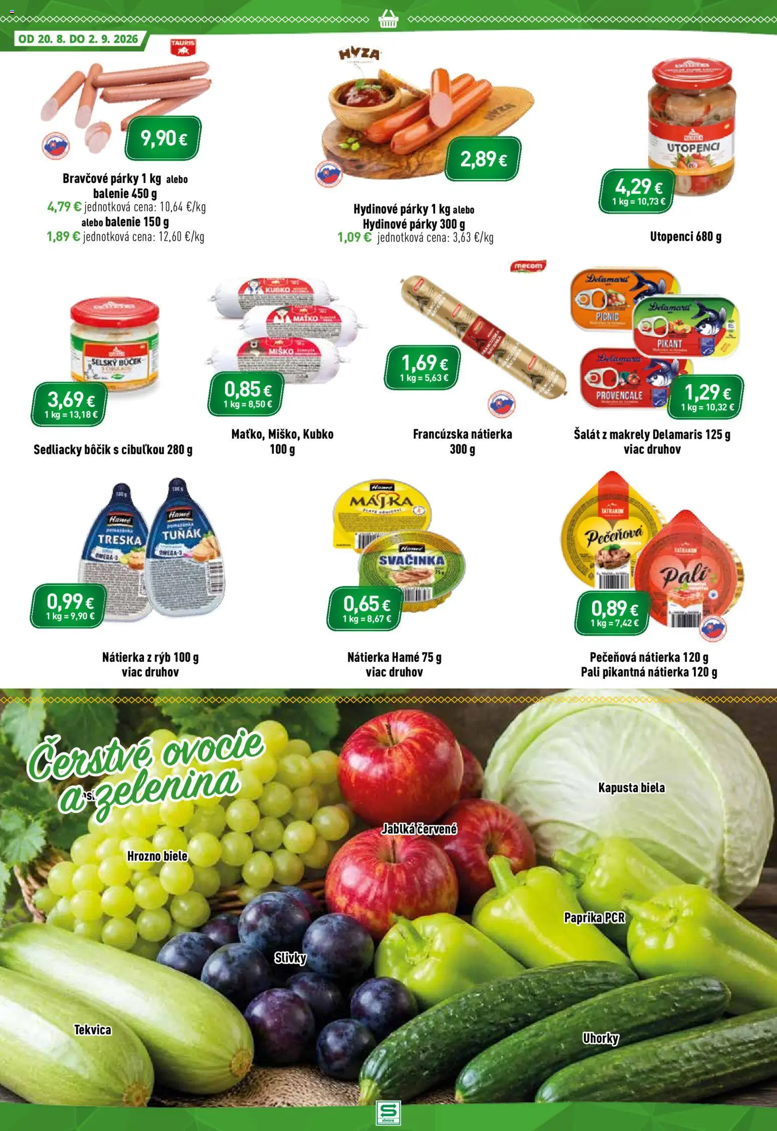 Náhľad Sintra letáku platného od 20.08.2026