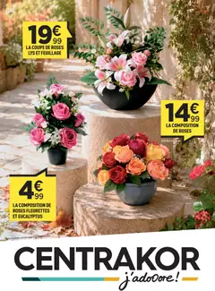 Prévisualisation de Centrakor catalogue du magasin Centrakor formulaire valide 28/09/2026