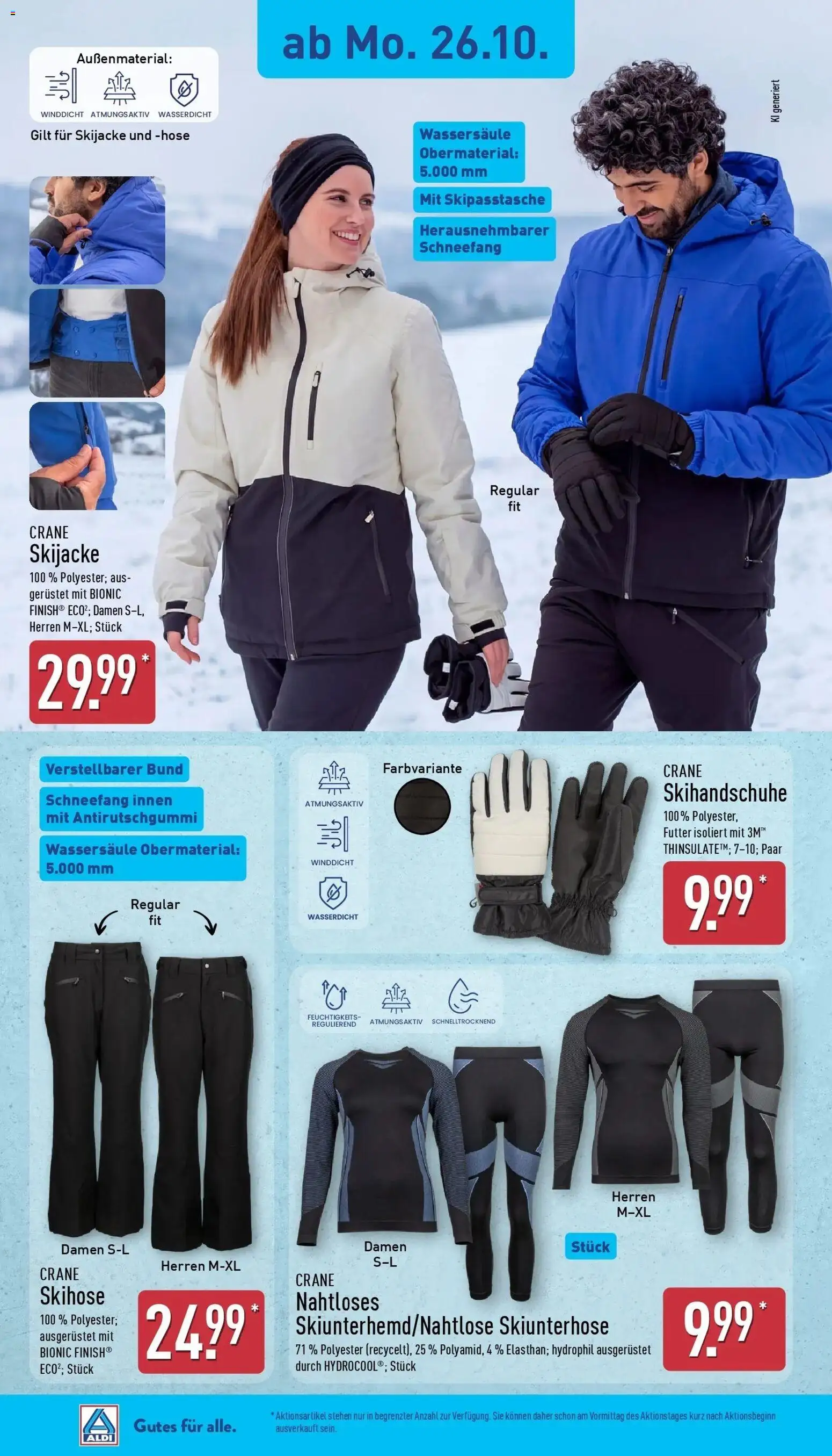Vorschau von dem Prospekt des Geschäftes Aldi, gültig ab dem 26.10.2026