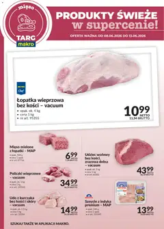 Pogląd gazetki "Makro gazetka - Produkty świeże w supercenie" ze sklepu Makro ważnej od 08.06.2026
