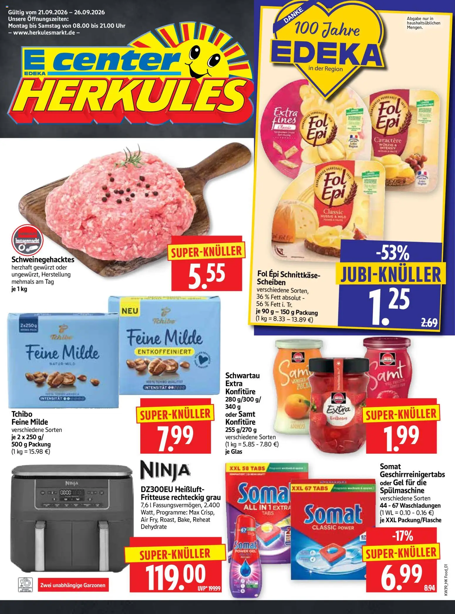 Vorschau von dem Prospekt des Geschäftes HERKULES, gültig ab dem 21.09.2026