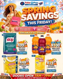 Preview of Take n Pay flyer valid from 04/09/2026