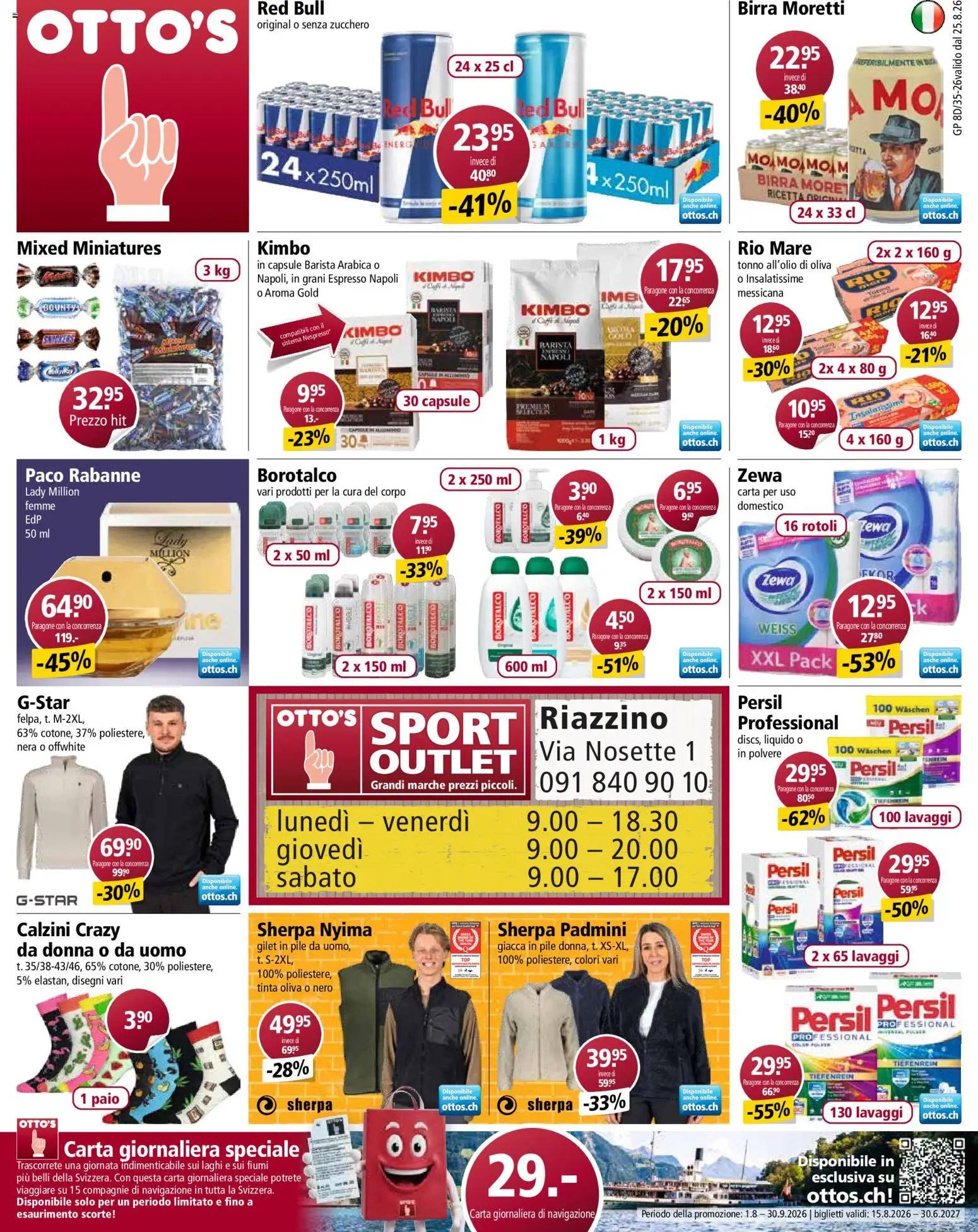 Vorschau des Merkblatts Otto's aktionen IT vom Shop Otto's gültig von 25.08.2026 bis 31.08.2026 - Red bull