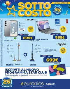 Anteprima dell'opuscolo Euronics volantino 25 Anniversario dal negozio Euronics valido da 08/05/2026