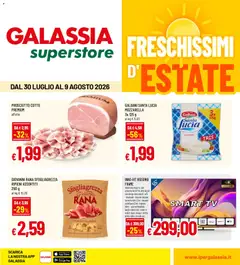 Anteprima dell'opuscolo Galassia volantino Superstore dal negozio Galassia valido da 30/07/2026