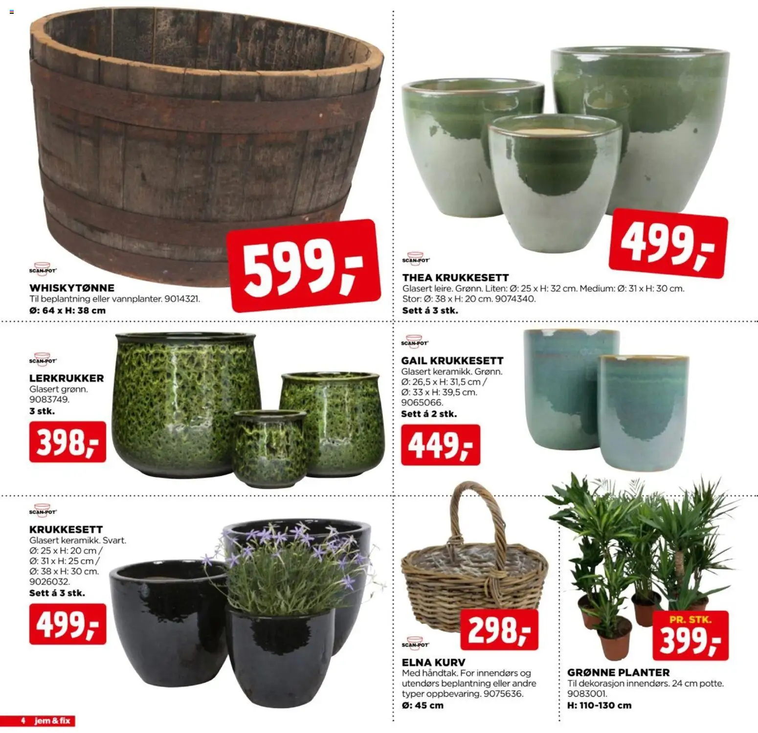 Forhåndsvis Jem & Fix kundeavis fra butikk Jem & Fix gyldig fra 23/08/2026