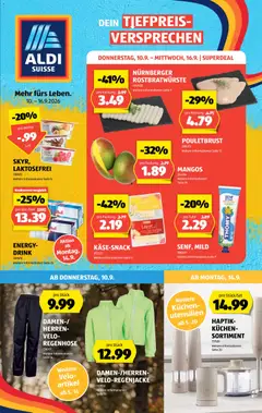 Vorschau des Merkblatts Aldi aktionen vom Shop Aldi gültig von 10.09.2026 bis 16.09.2026