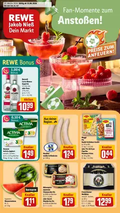 Vorschau von dem Prospekt des Geschäftes Rewe, gültig ab dem 14.06.2026