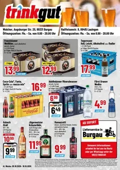 Vorschau von dem Prospekt des Geschäftes Trinkgut, gültig ab dem 05.10.2026