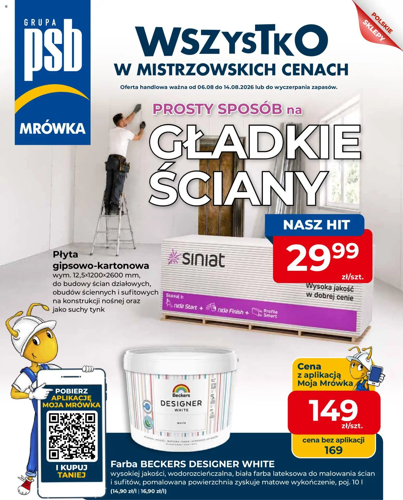 Pogląd gazetki "Mrówka gazetka" ze sklepu Mrówka ważnej od 06.08.2026