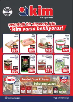 Kim Market Kim Market Katalog 01.09.2026 - Broşürünün önizlemesi