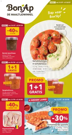 Prévisualisation de Bon Ap Folder/Publicité du magasin Bon Ap formulaire valide 22/07/2026