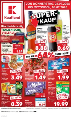 Vorschau von dem Prospekt des Geschäftes Kaufland, gültig ab dem 02.07.2026