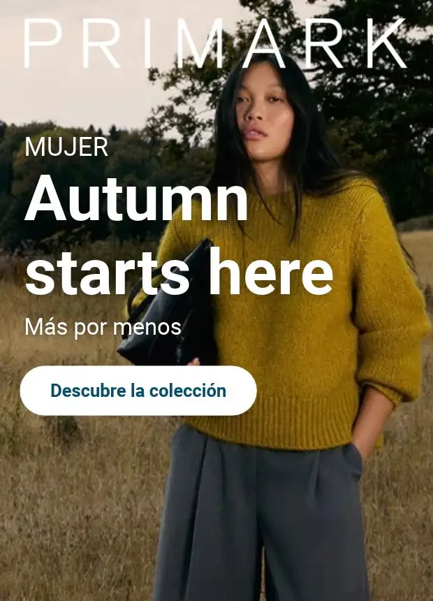 Vista previa Primark Folleto válido desde el 13/10/2026