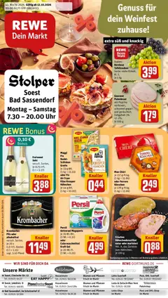 Vorschau von dem Prospekt des Geschäftes Rewe, gültig ab dem 12.10.2026