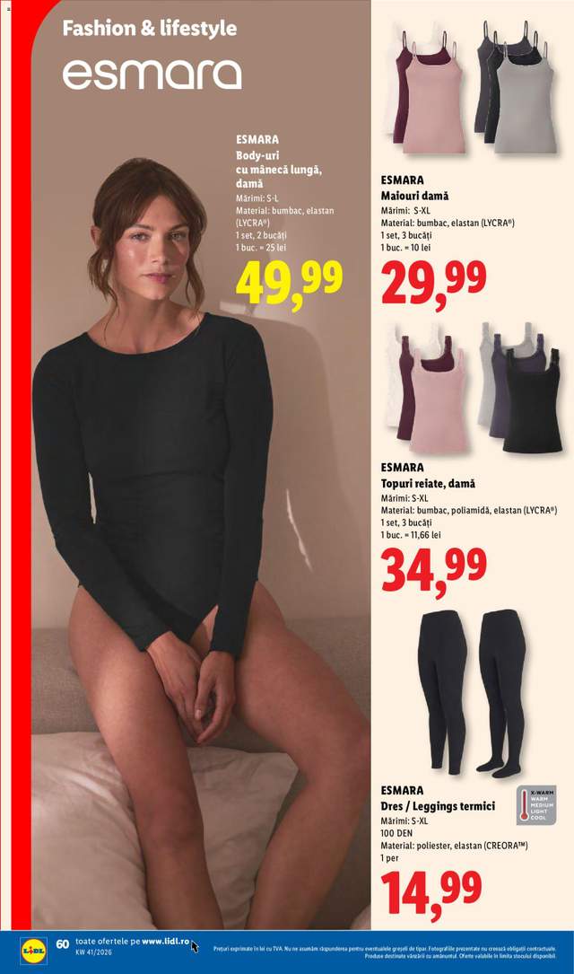 Noul catalog Lidl de la 05.10.