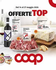 Anteprima dell'opuscolo COOP volantino Offerte Top Nova Milanese dal negozio COOP valido da 14/05/2026
