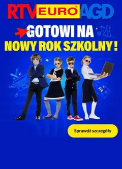 Pogląd gazetki "RTV Euro AGD Sklep oferta - Back To School" ze sklepu RTV Euro AGD ważnej od 31.08.2026