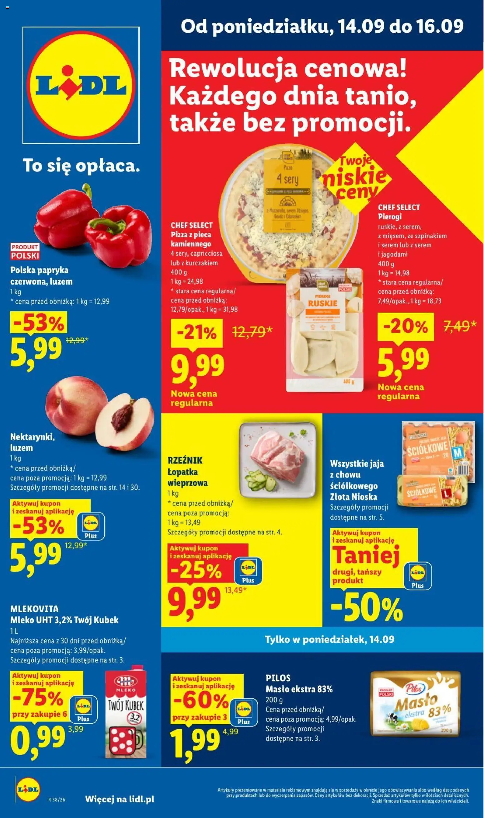 Pogląd gazetki "Lidl gazetka" ze sklepu Lidl ważnej od 14.09.2026