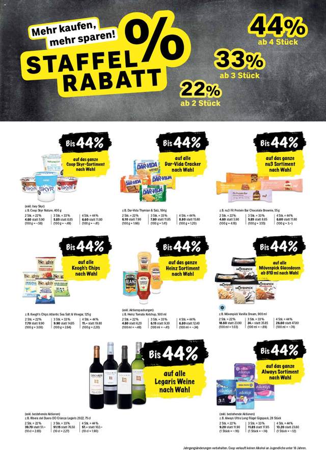 Neue Coop Aktionen ab 04.06.