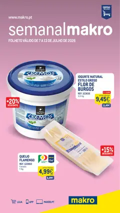 Pré-visualização do folheto da loja Makro válida a partir de 07/07/2026