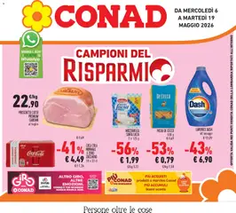 Anteprima dell'opuscolo Conad volantino Lombardia dal negozio Conad valido da 06/05/2026