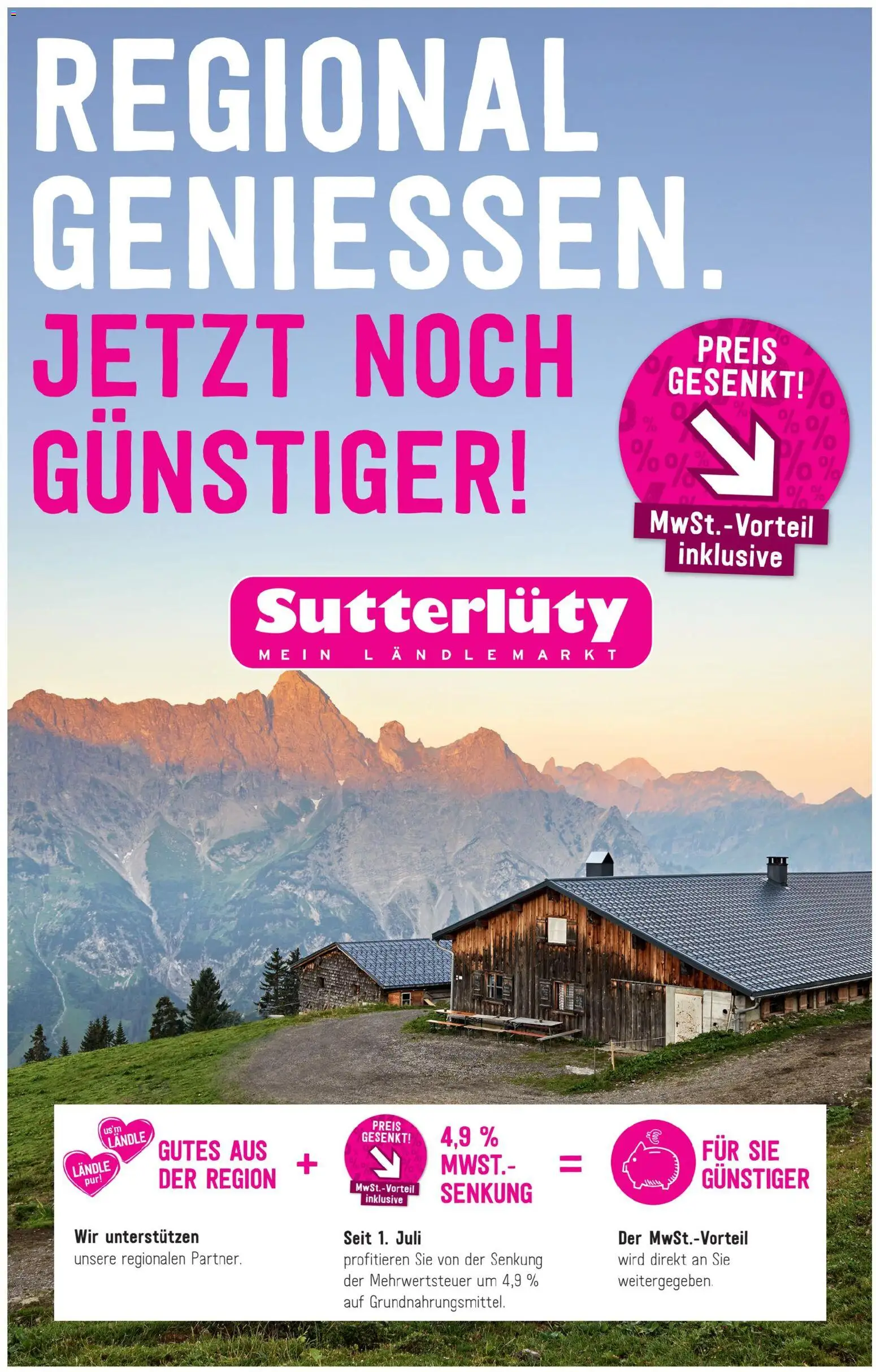 Vorschau der Angebote: Sutterlüty Sutterlüty Flugblatt gültig ab 02.07.2026