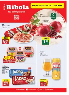 Pregled letka Ribola Katalog trgovine Ribola vrijedi od 07.10.2026