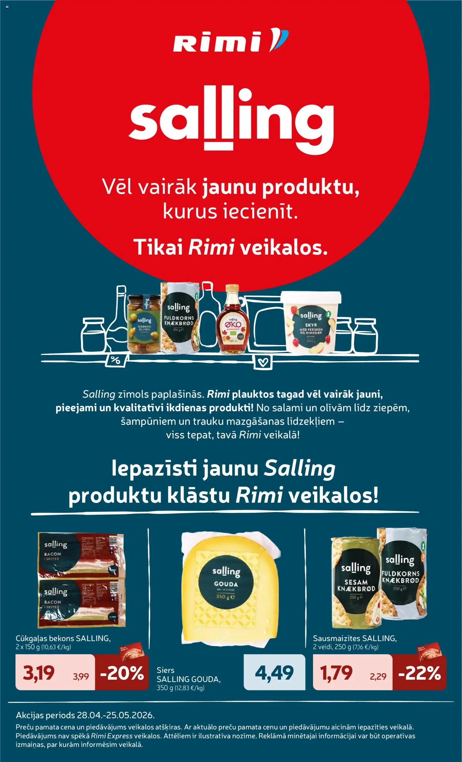 Skatīt Rimi akciju bukletu, derīgs no 28.04.2026.