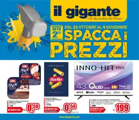 Anteprima dell'opuscolo Il Gigante volantino dal negozio Il Gigante valido da 22/10/2026