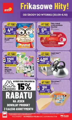 Pogląd gazetki "POLOmarket gazetka - Frikasowe Hity" ze sklepu POLOmarket ważnej od 30.09.2026