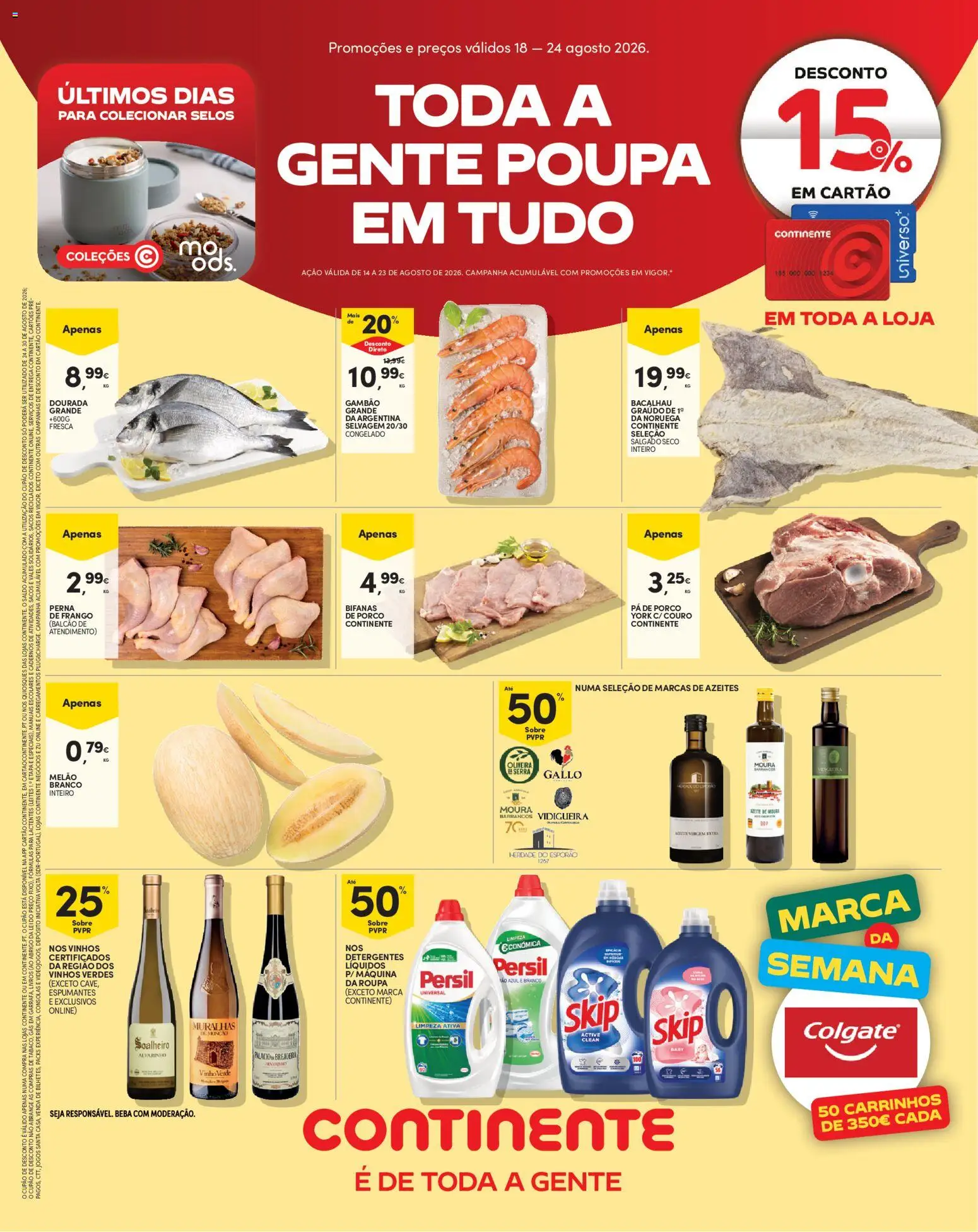 Pré-visualização do folheto da loja Continente válida a partir de 18/08/2026