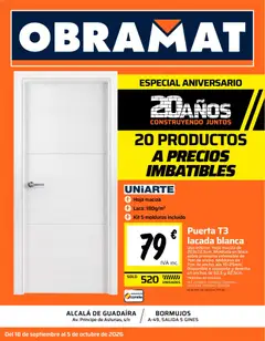 Vista previa del folleto de la tienda Obramat válido desde el 18/09/2026 