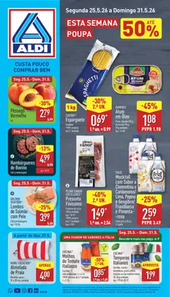 Pré-visualização do folheto da loja Aldi válida a partir de 25/05/2026