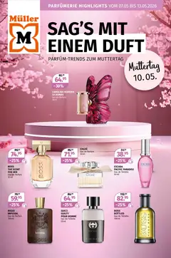 Vorschau des Merkblatts Müller aktionen Parfümerie vom Shop Müller gültig von 07.05.2026 bis 13.05.2026
