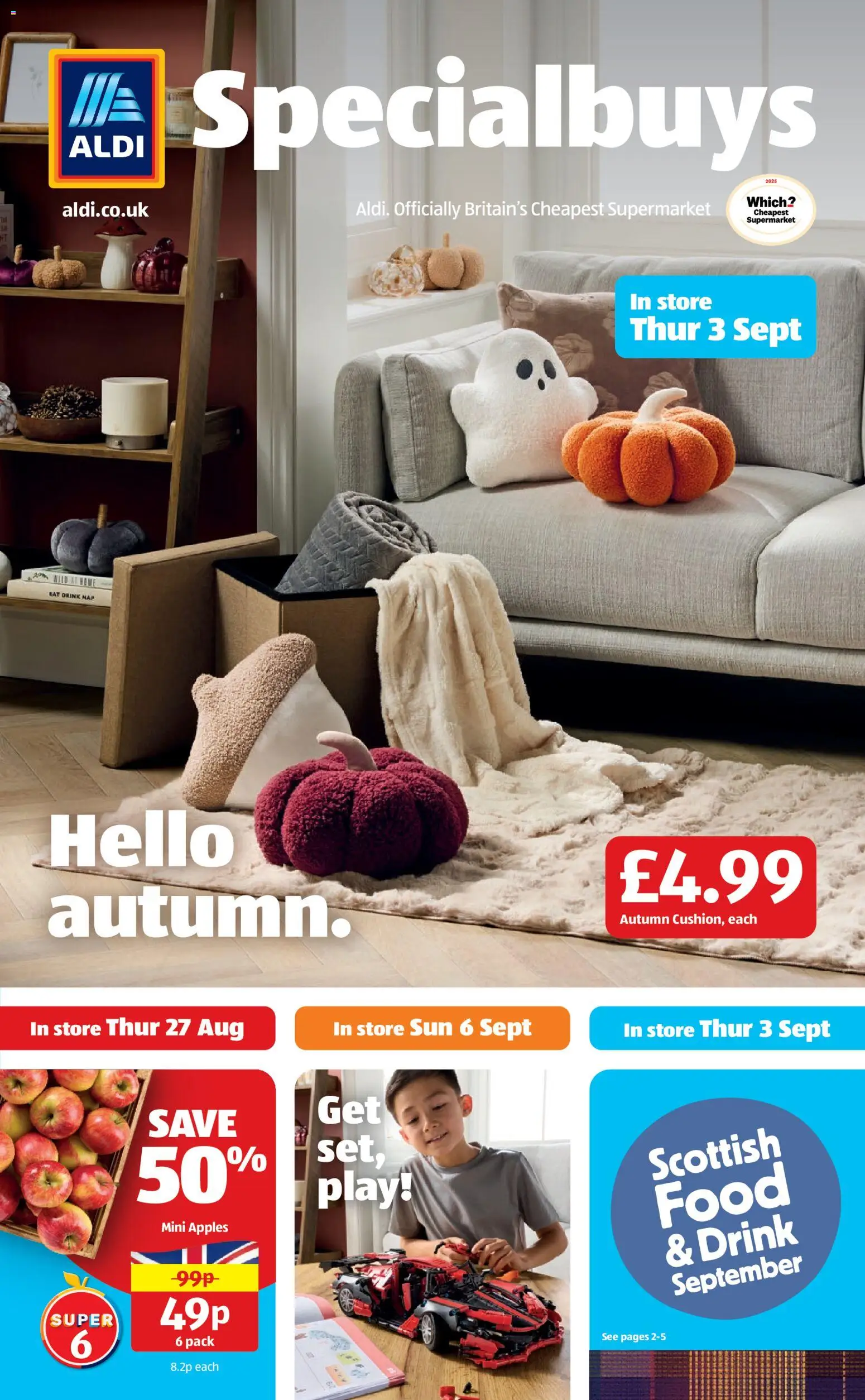 Preview of Aldi Weekly offers Scottish Specialbuys Aldi valid from 03/09/2026