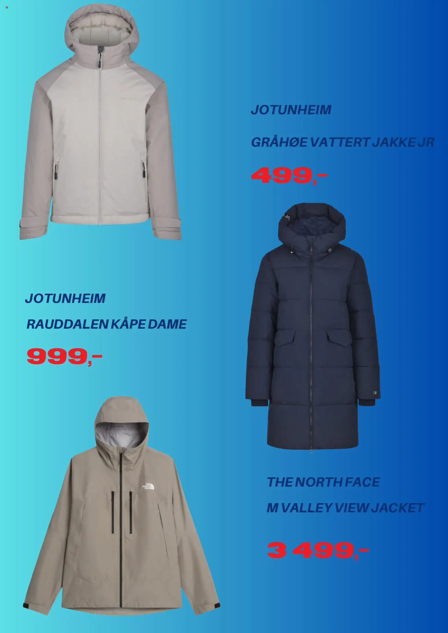 Forhåndsvis Sport 1 kundeavis fra butikk Sport 1 gyldig fra 27/10/2026 - Jakke, Kåpe