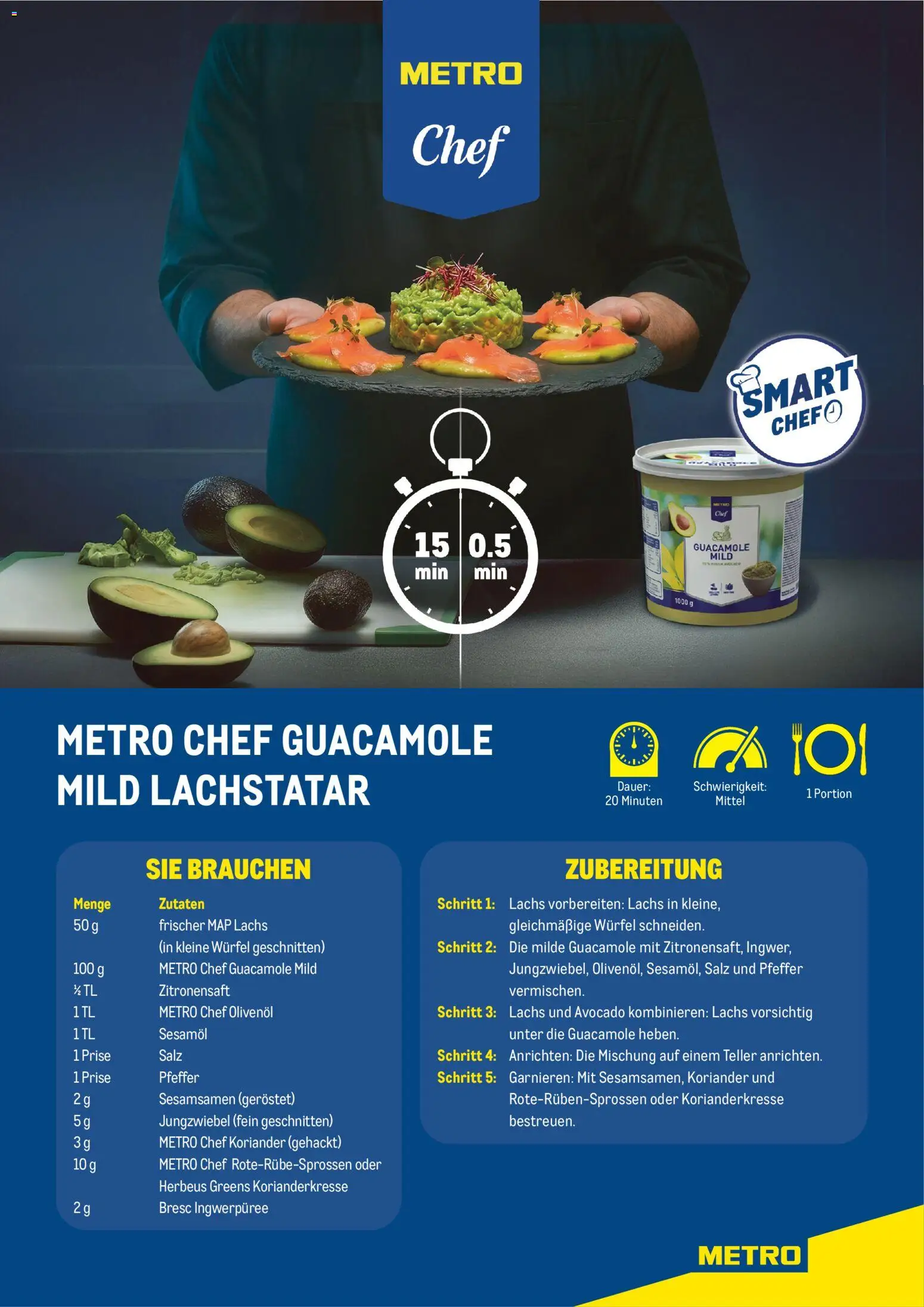 Vorschau der Angebote: Metro Metro angebote Guacamole Mild gültig ab 10.06.2026