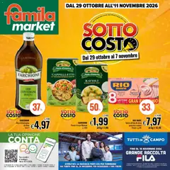 Anteprima dell'opuscolo Famila volantino Market dal negozio Famila valido da 29/10/2026