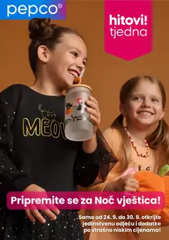 Pregled letka Pepco Katalog trgovine Pepco vrijedi od 24.09.2026