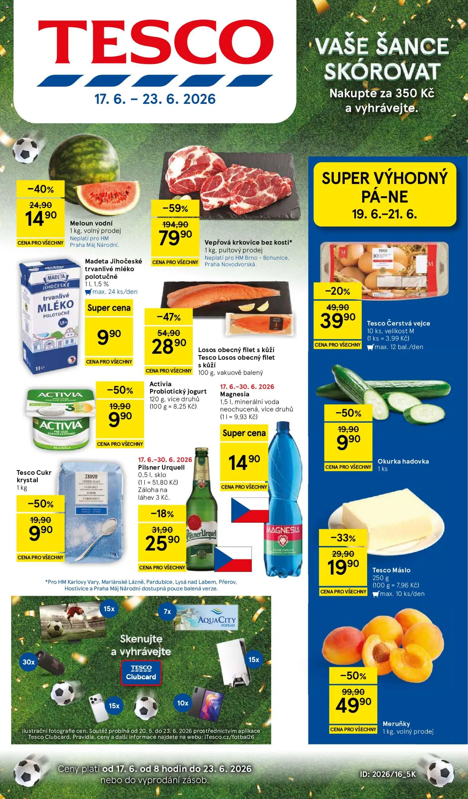 Náhled nabídky: Tesco Tesco leták - Hypermarket platný od 17.06.2026