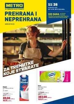 Pregled Metro kataloga - važi od 14.05.2026