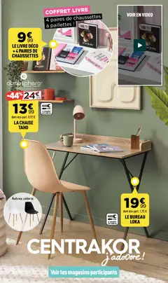 Prévisualisation de Centrakor catalogue du magasin Centrakor formulaire valide 17/08/2026