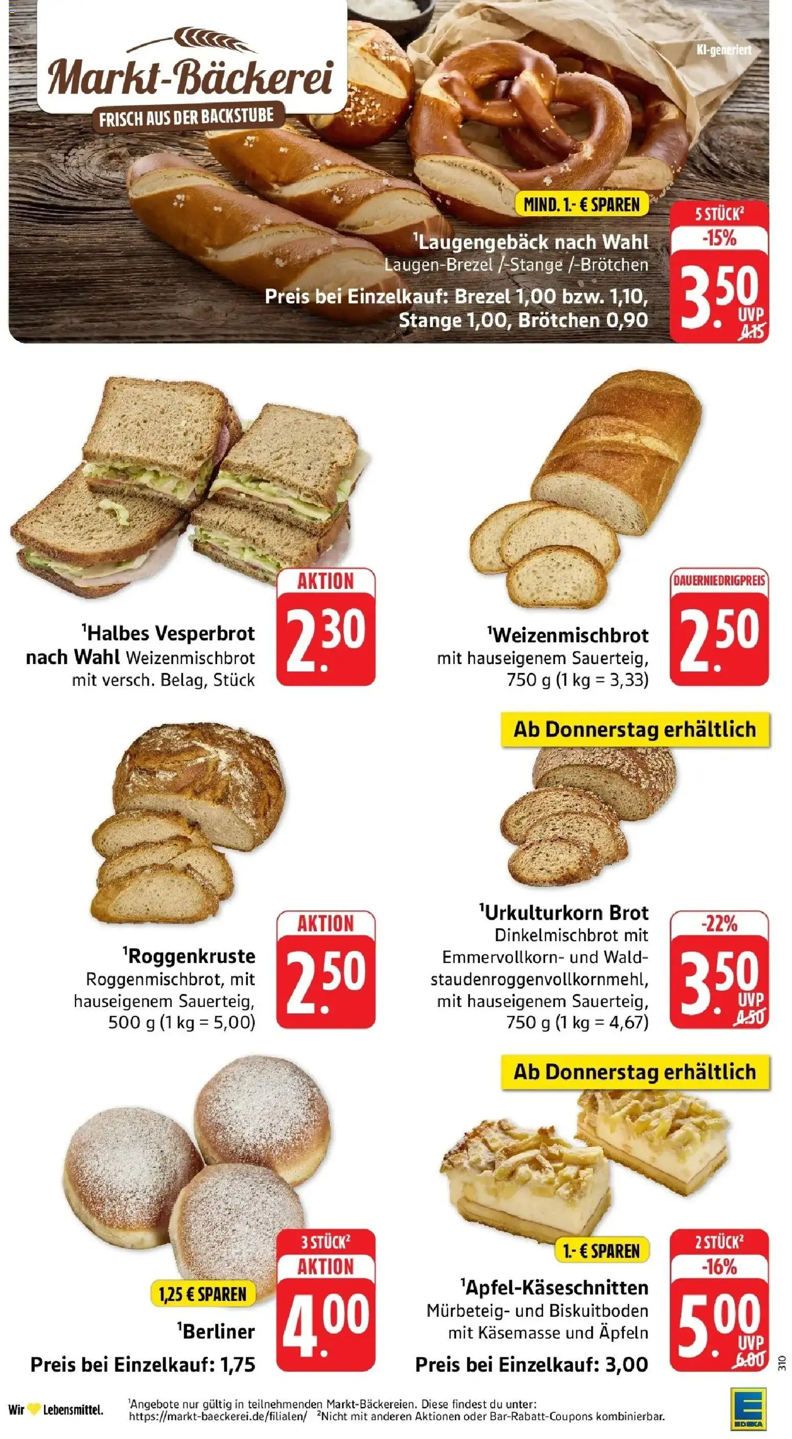 Vorschau von dem Prospekt des Geschäftes Edeka, gültig ab dem 26.10.2026