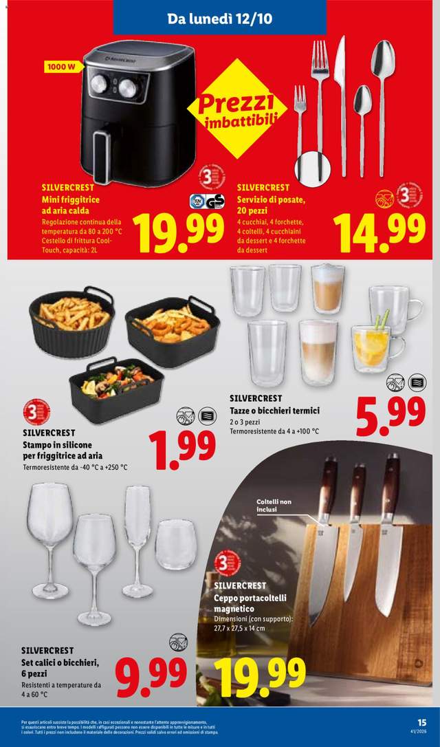 Nuovo volantino Lidl dal 08/10