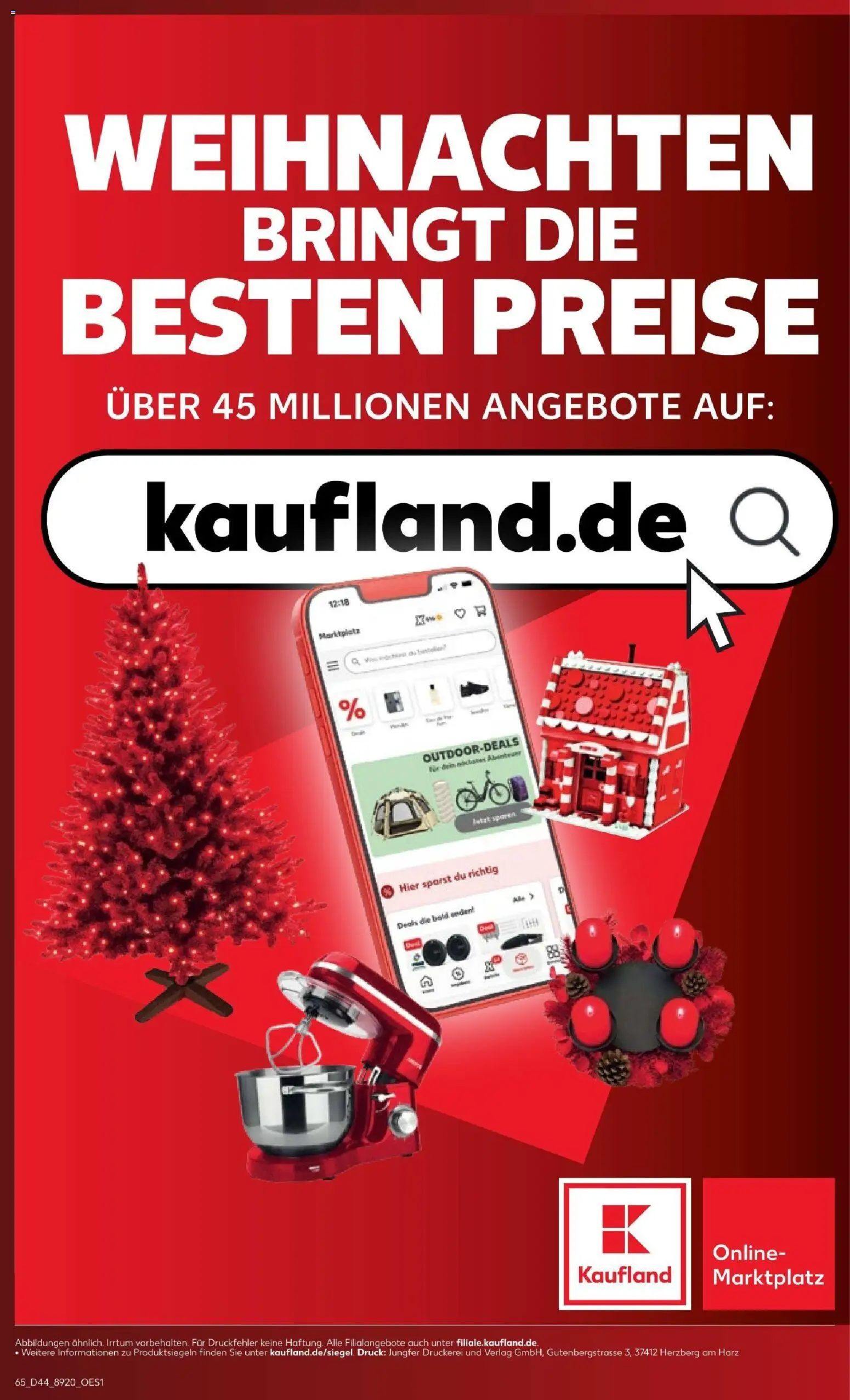 Vorschau von dem Prospekt des Geschäftes Kaufland, gültig ab dem 26.10.2026