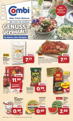 Vorschau von dem Prospekt des Geschäftes Combi, gültig ab dem 27.04.2026