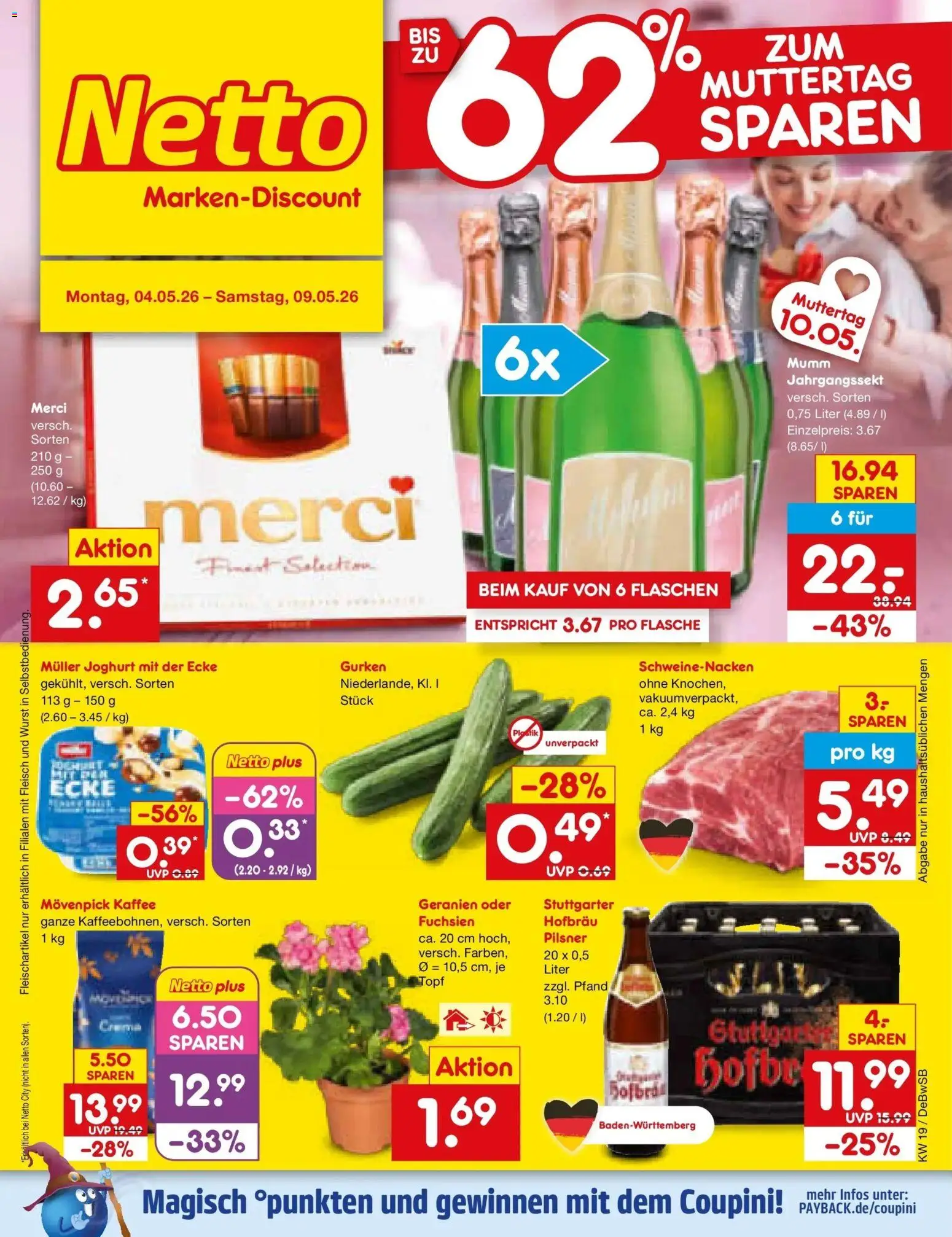 Vorschau von dem Prospekt des Geschäftes Netto Marken-Discount, gültig ab dem 04.05.2026