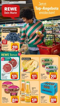 Vorschau von dem Prospekt des Geschäftes Rewe, gültig ab dem 05.10.2026