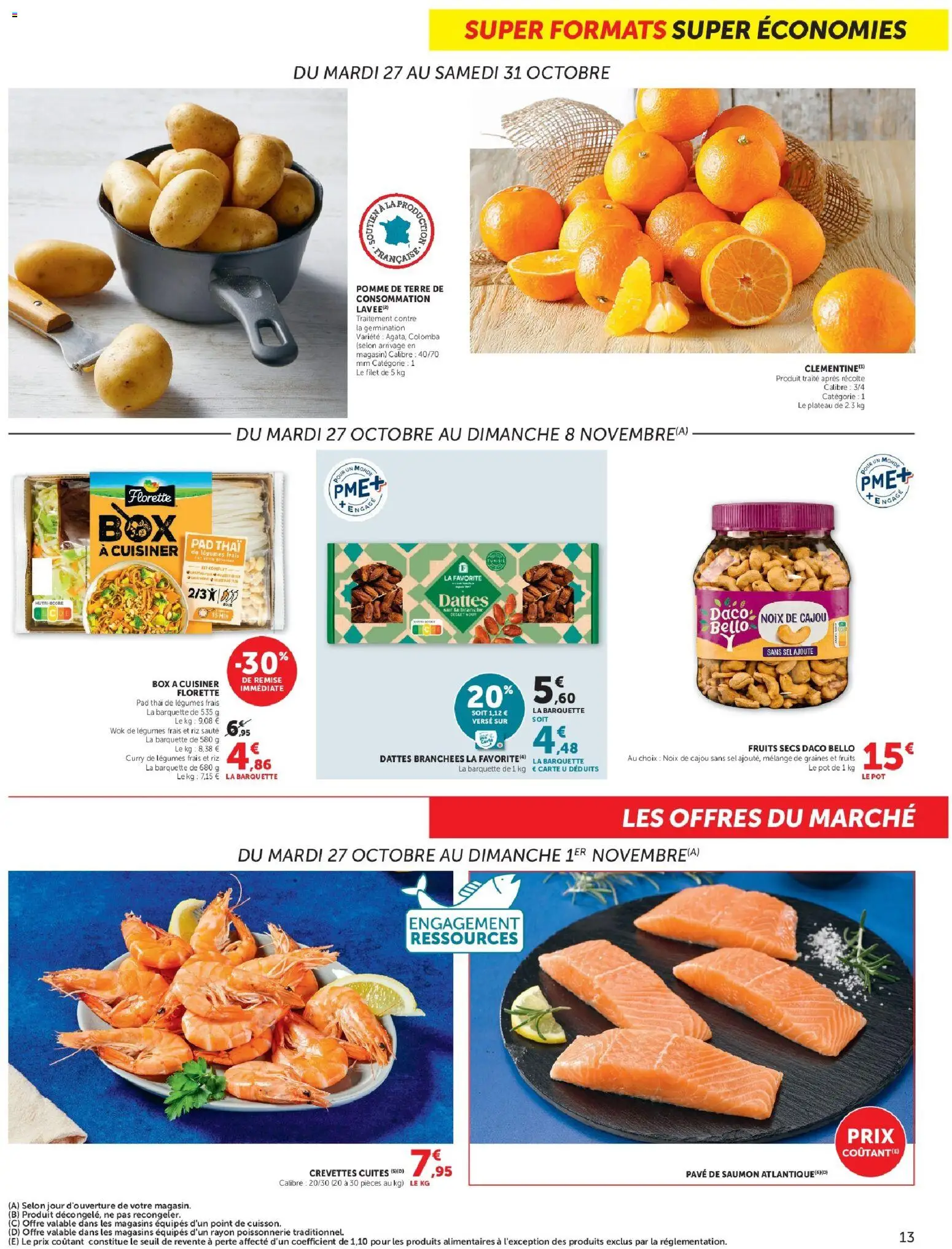 Prévisualisation de Super U - Les prix bas de la semaine du magasin Super U formulaire valide 27/10/2026